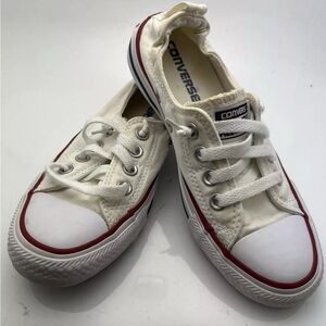 Converse Women's Ct Shoreline Slip White Skateboarding Sneakers Shoes Size 6